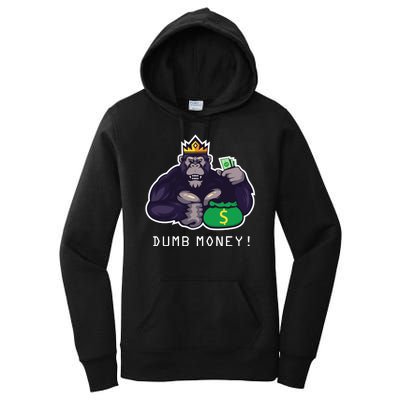 Dumb Money Ape Women's Pullover Hoodie