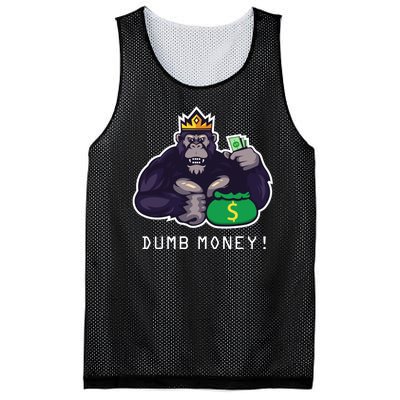 Dumb Money Ape Mesh Reversible Basketball Jersey Tank