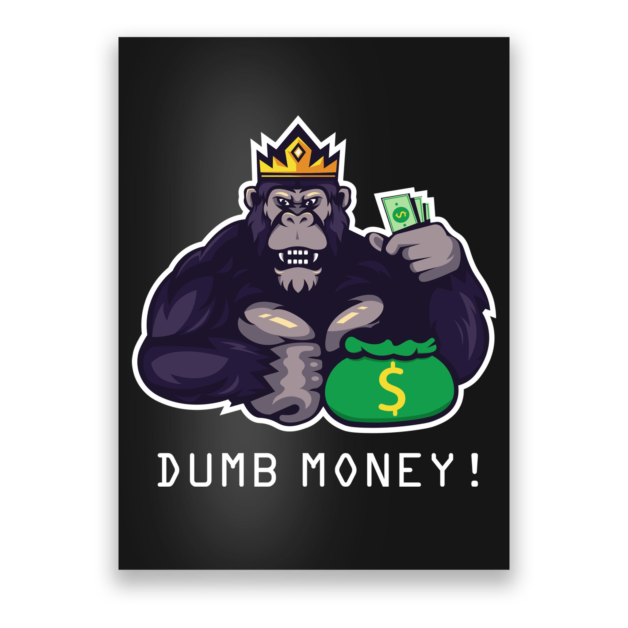 Dumb Money Ape Poster