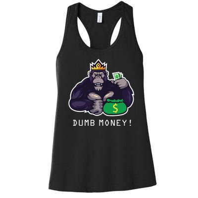 Dumb Money Ape Women's Racerback Tank