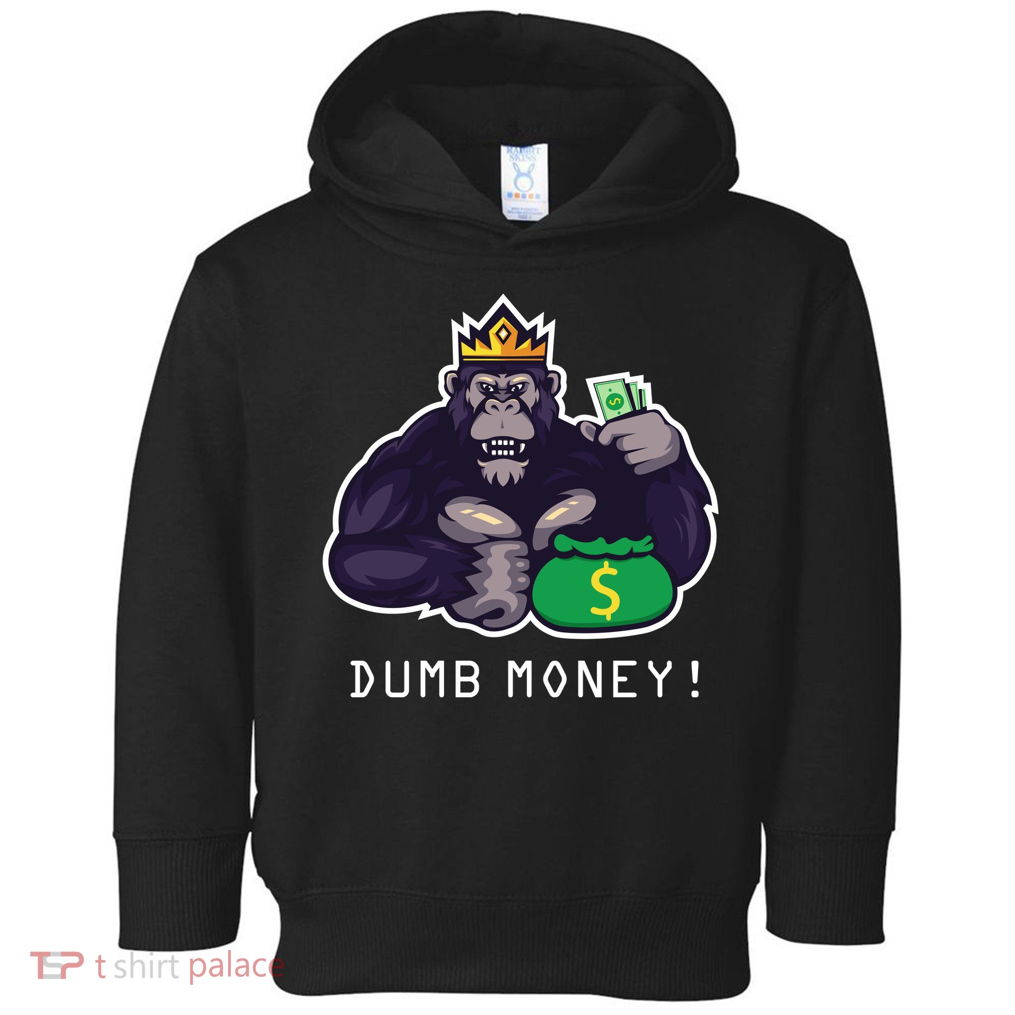 Dumb Money Ape Toddler Hoodie
