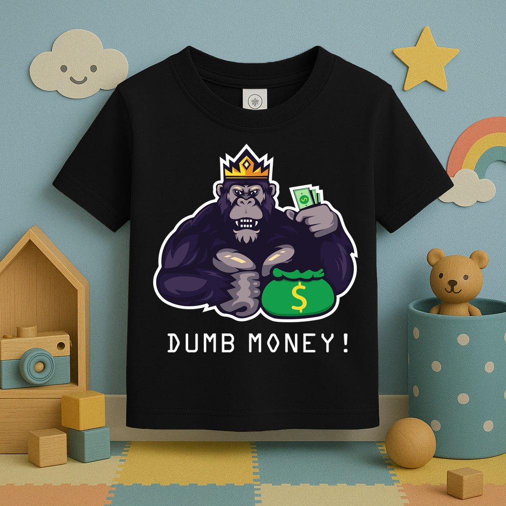 Dumb Money Ape Toddler T-Shirt