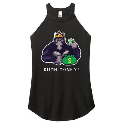 Dumb Money Ape Women's Perfect Tri Rocker Tank