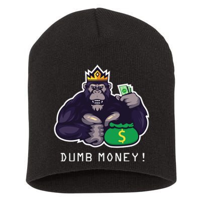 Dumb Money Ape Short Acrylic Beanie