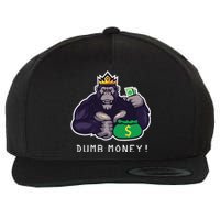 Dumb Money Ape Wool Snapback Cap