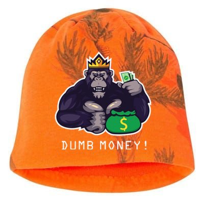 Dumb Money Ape Kati - Camo Knit Beanie