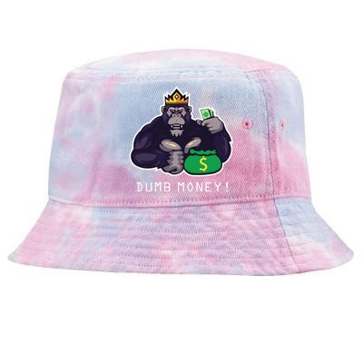 Dumb Money Ape Tie-Dyed Bucket Hat