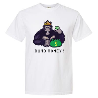 Dumb Money Ape Garment-Dyed Heavyweight T-Shirt