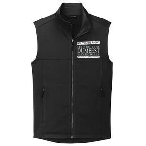 Dumbest Way Possible Collective Smooth Fleece Vest