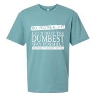 Dumbest Way Possible Sueded Cloud Jersey T-Shirt