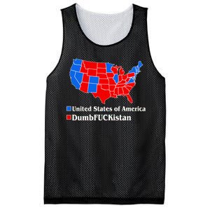 DumbFUCKistan Vs. United States of America Election Map Democrats Mesh Reversible Basketball Jersey Tank