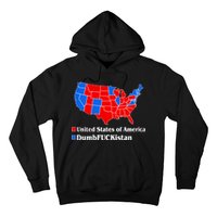 DumbFUCKistan Vs. United States of America Election Map Republicans Hoodie