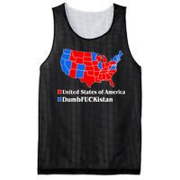 DumbFUCKistan Vs. United States of America Election Map Republicans Mesh Reversible Basketball Jersey Tank