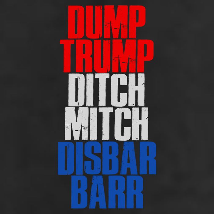 Dump Trump Ditch Mitch Disbar Barr Cool Comfort Performance Bucket Hat