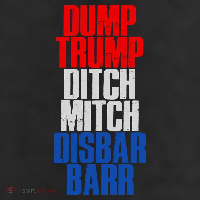 Dump Trump Ditch Mitch Disbar Barr 25L Jumbo Tote