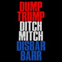 Dump Trump Ditch Mitch Disbar Barr Crop Top