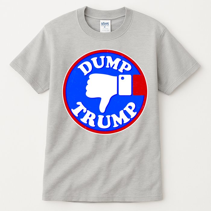 Dump Trump Emblem Tall T-Shirt