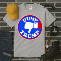 Dump Trump Emblem Tall T-Shirt