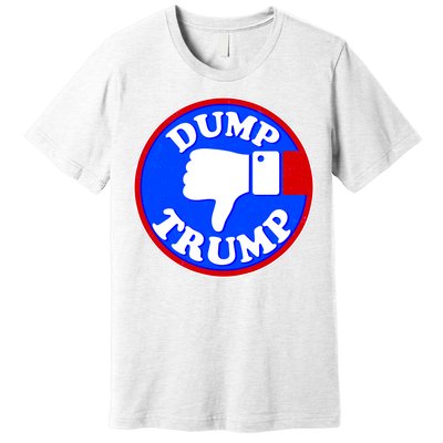 Dump Trump Emblem Premium T-Shirt