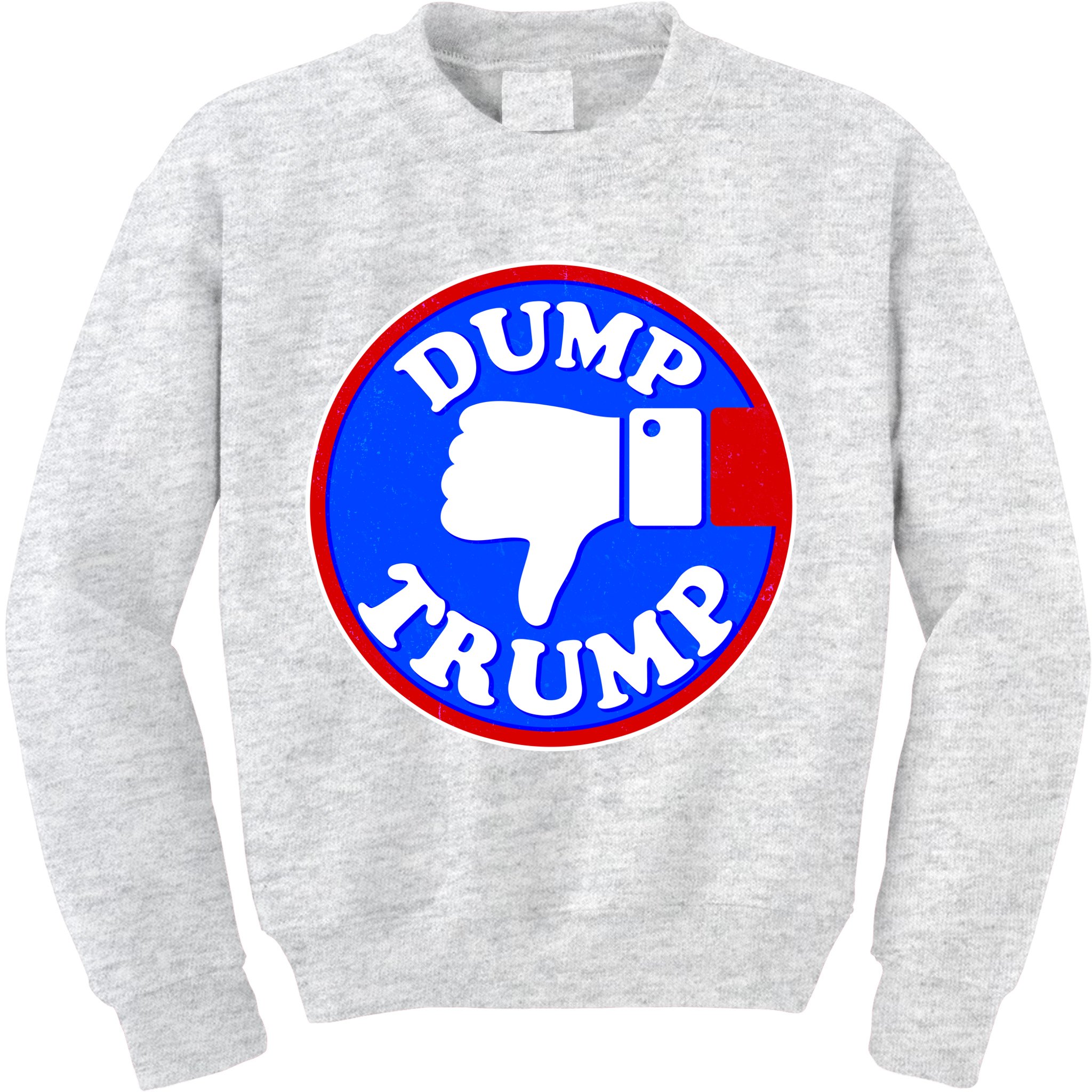Dump Trump Emblem Kids Sweatshirt
