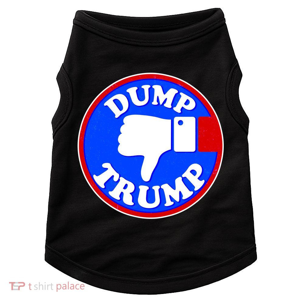Dump Trump Emblem Doggie Tank
