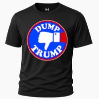 Dump Trump Emblem Cooling Performance Crew T-Shirt