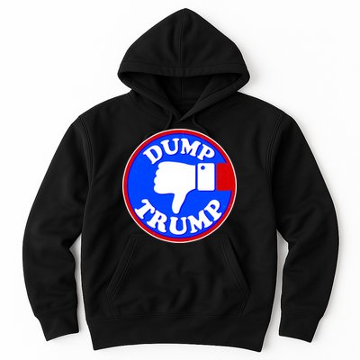 Dump Trump Emblem Hoodie