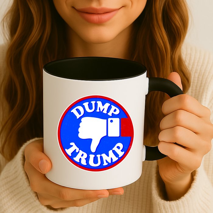 Dump Trump Emblem Mug