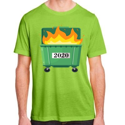 Dumpster Fire 2020 Sucks Worst Year Adult ChromaSoft Performance T-Shirt