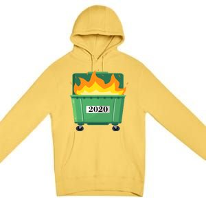 Dumpster Fire 2020 Sucks Worst Year Premium Pullover Hoodie