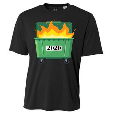 Dumpster Fire 2020 Sucks Worst Year Cooling Performance Crew T-Shirt