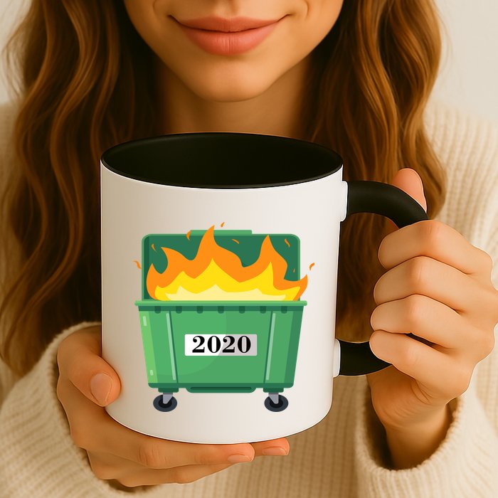 Dumpster Fire 2020 Sucks Worst Year Mug