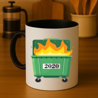 Dumpster Fire 2020 Sucks Worst Year Mug