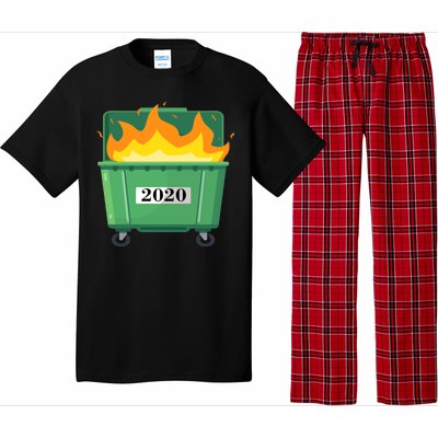 Dumpster Fire 2020 Sucks Worst Year Pajama Set