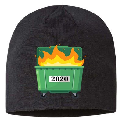 Dumpster Fire 2020 Sucks Worst Year Sustainable Beanie