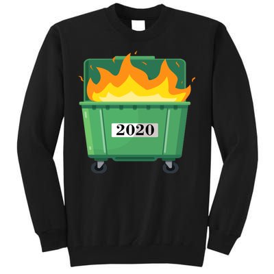 Dumpster Fire 2020 Sucks Worst Year Tall Sweatshirt