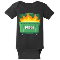 Dumpster Fire 2020 Sucks Worst Year Baby Bodysuit