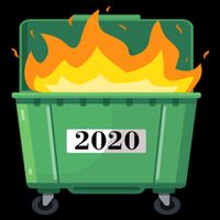 Dumpster Fire 2020 Sucks Worst Year Baby Bodysuit