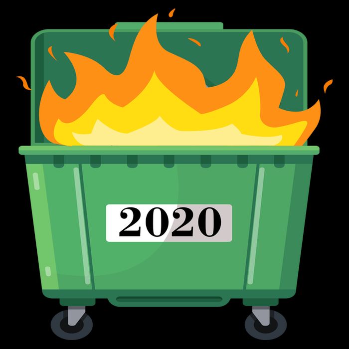 Dumpster Fire 2020 Sucks Worst Year Baby Bodysuit