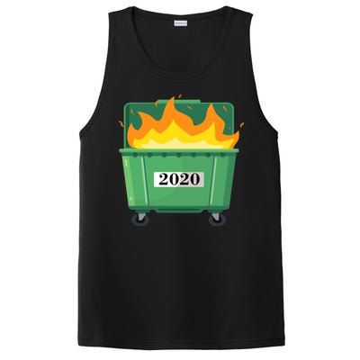 Dumpster Fire 2020 Sucks Worst Year PosiCharge Competitor Tank