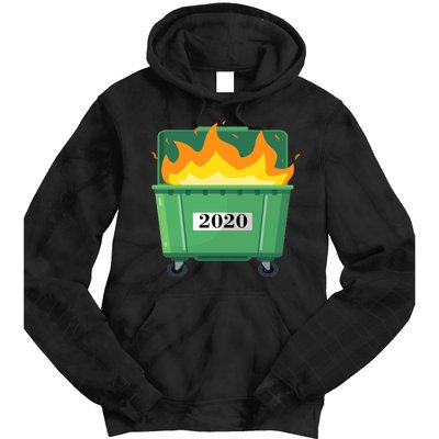 Dumpster Fire 2020 Sucks Worst Year Tie Dye Hoodie