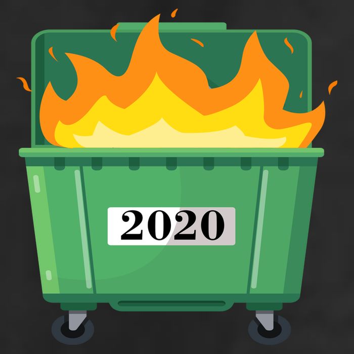 Dumpster Fire 2020 Sucks Worst Year Golf Towel