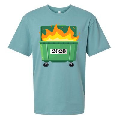 Dumpster Fire 2020 Sucks Worst Year Sueded Cloud Jersey T-Shirt