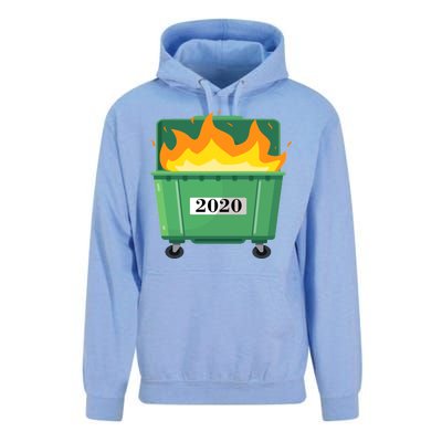 Dumpster Fire 2020 Sucks Worst Year Unisex Surf Hoodie