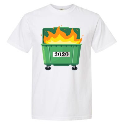 Dumpster Fire 2020 Sucks Worst Year Garment-Dyed Heavyweight T-Shirt