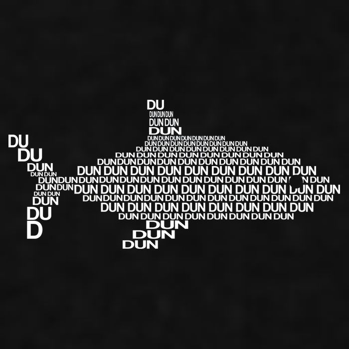 Dun Dun Dun Shark Logo Ladies PosiCharge Tri-Blend Wicking Tank