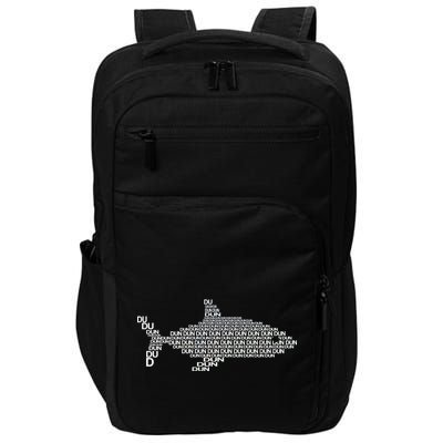 Dun Dun Dun Shark Logo Impact Tech Backpack