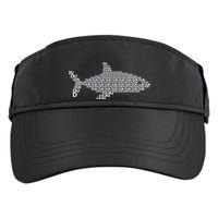 Dun Dun Dun Shark Logo Adult Drive Performance Visor