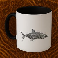 Dun Dun Dun Shark Logo Mug