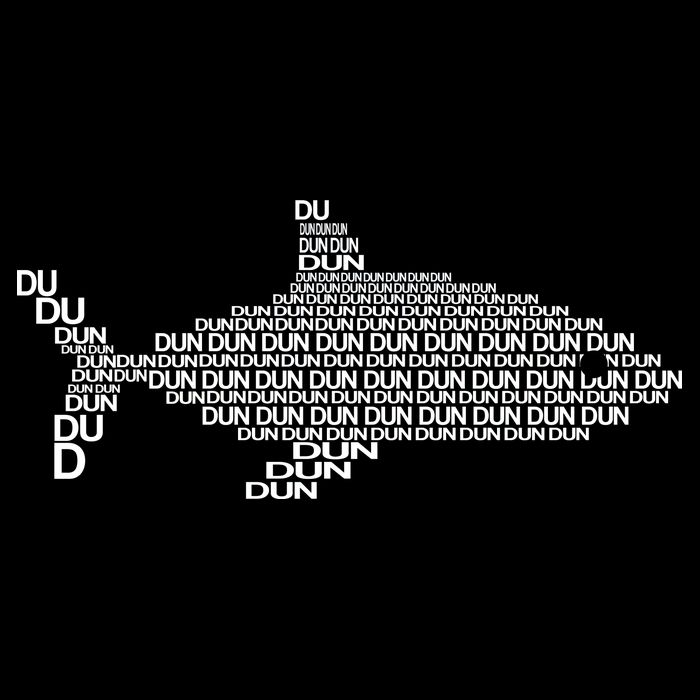 Dun Dun Dun Shark Logo Ladies PosiCharge Competitor Racerback Tank